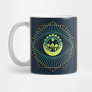 Eye See Magic & Glitter & Mushrooms Mug